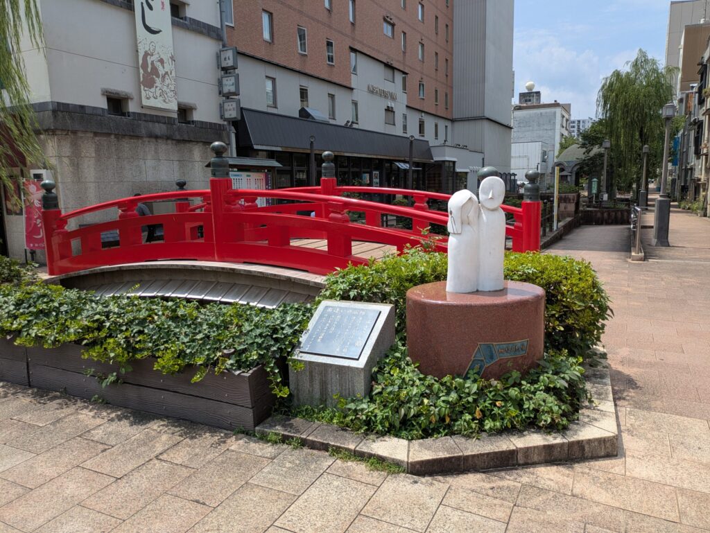 高知市内のはりまや橋