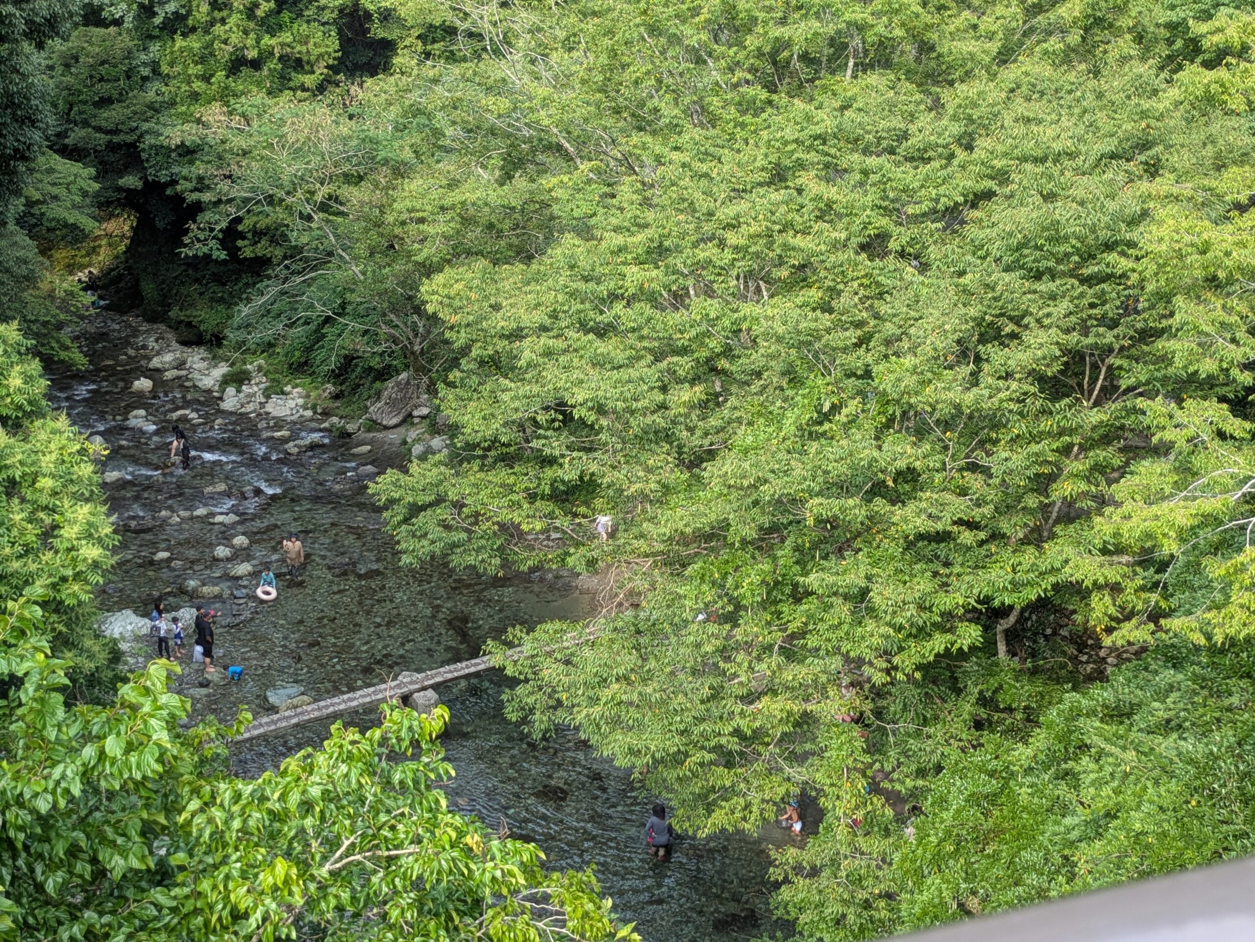 2025年に現地で撮影した道の駅 霧の森の水辺